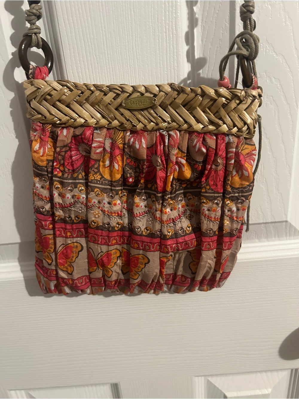 Cappelli NY Straworld boho crossbody bag